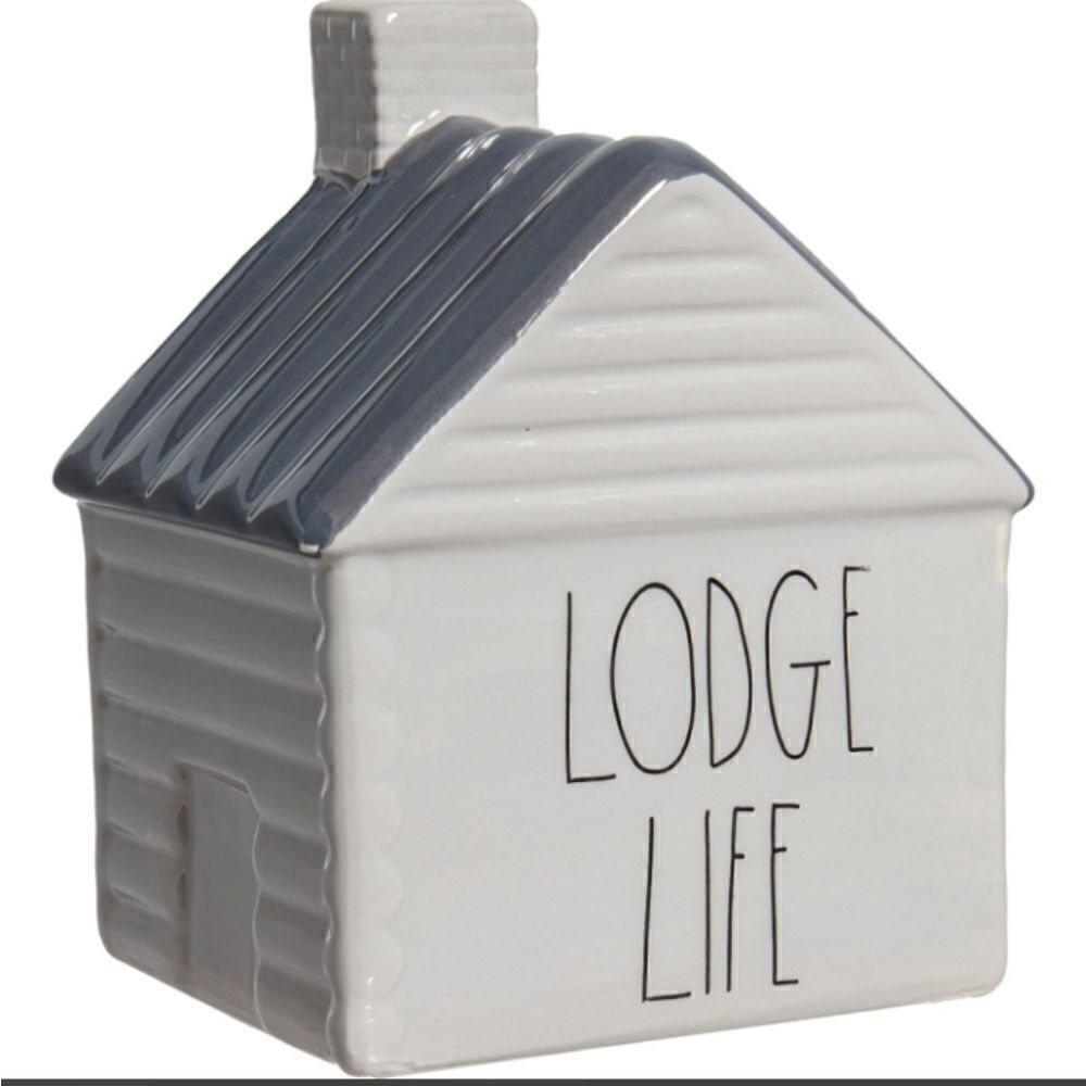 NWT Rae Dunn Lodge Life Table Decor